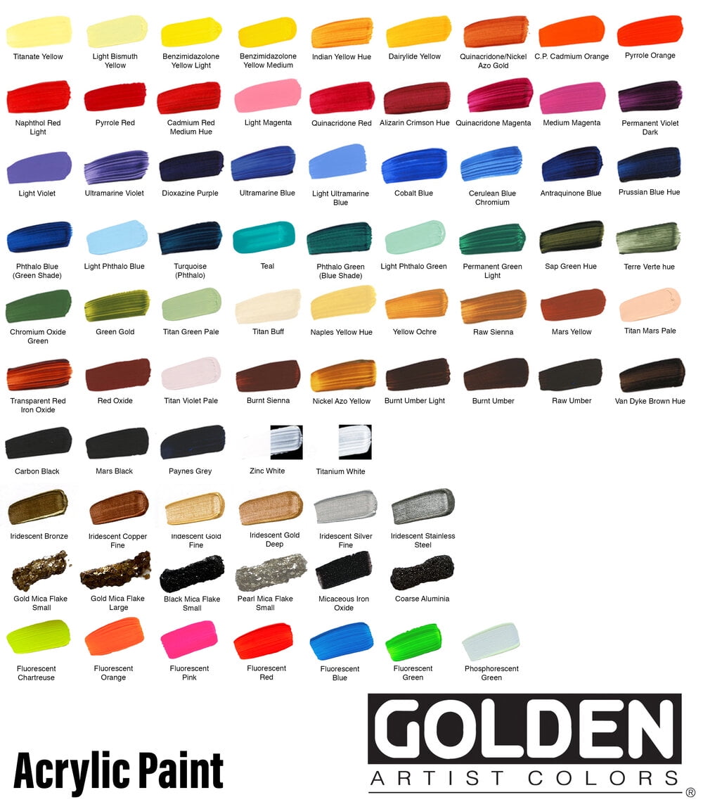 Golden Heavy Body Acrylic Paint, 2 Ounce, Interference Violet Fine