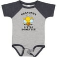 thumbnail image 3 of Inktastic Cute Bee Grandpa's Little Honeybee with Stars Boys or Girls Baby Bodysuit, 3 of 5