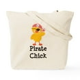 thumbnail image 2 of CafePress - Pirate Chick Tote Bag - Unisex Canvas Tote Bag, Beige, 1-Piece, 2 of 9