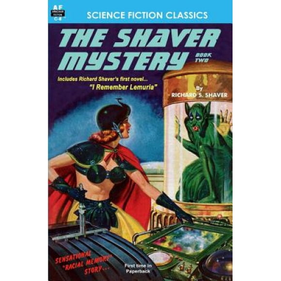 Armchair Fiction, The Shaver Mystery, Book Two, Richard S. Shaver, Price Reduced