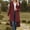 Wine coat for women, variant on Usmixi 2023 Trench Coat for Women Winter Sweater Cardigan for Women Casual Solid Open Front Button Loose Knit Sweater Coat Fall Lightweight Loose Long Sleeve Pocket Long Outwear Weekly