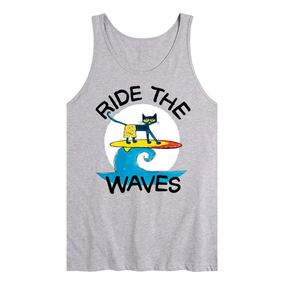 Pete The Cat - Ride The Waves - Men's Jersey Tank Top