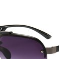 thumbnail image 3 of Minnieouse Lujo Mujer Hombre Gafas de Sol Lentes Montura Metálica Transparente sin Type7 NO7 Minnieouse YJ1389-02, 3 of 6