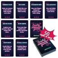 thumbnail image 1 of NAOJIE Couples Inteiactive Games: Interactive Desktop Card Game for Adults - 50 Fun Challenge Cards for Spicy Experiences Between College Students and Couples,Date Night Adventure, 1 of 9