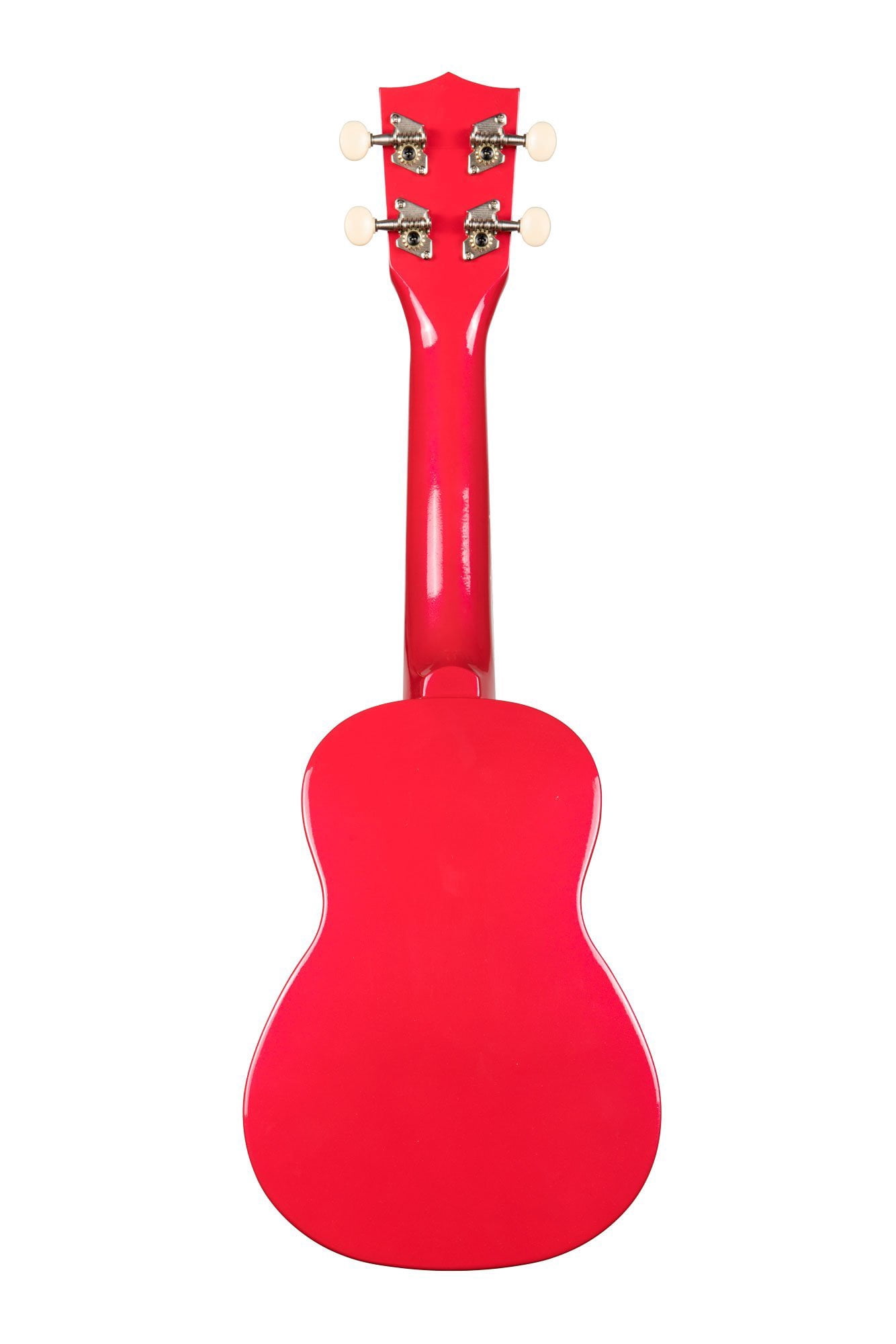 Kala Makala Dolphin Series Candy Apple Red Soprano Ukulele with Bag, Stand, Clip-On Tuner, Bag & Lesson-Chord Guide