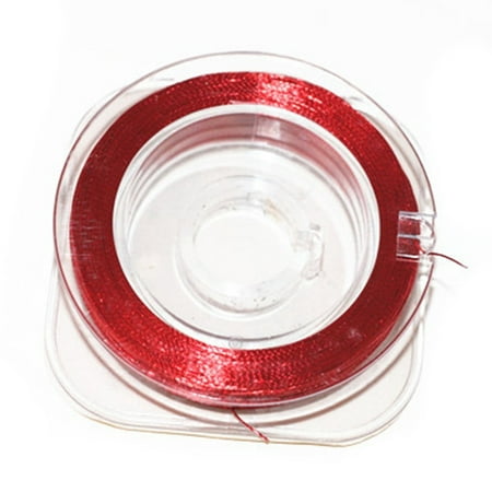 BESHOM 50M Fishing Rod Guide Tying Thread Rod Building Wrapping Thread Braided Line red