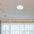 thumbnail image 1 of CIMAXIC Outdoor Ceiling Light Modern Round Led Light Fixture PVC 1 Set For Patio, 1 of 8