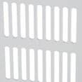 thumbnail image 3 of Silver Aluminum Alloy Rectangular Air Vent Grille Heat Dissipation for Cabinet RV 80 x 250mm, 3 of 4