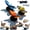 3PCS, variant on Smart Sensing Flapping Butterfly Toy Interactive Cat,Interactive Butterfly Cat Toy,Realistic Wing Motion Encourages Stalking,Sensor Triggered,Durable Plush Build For Solo Play