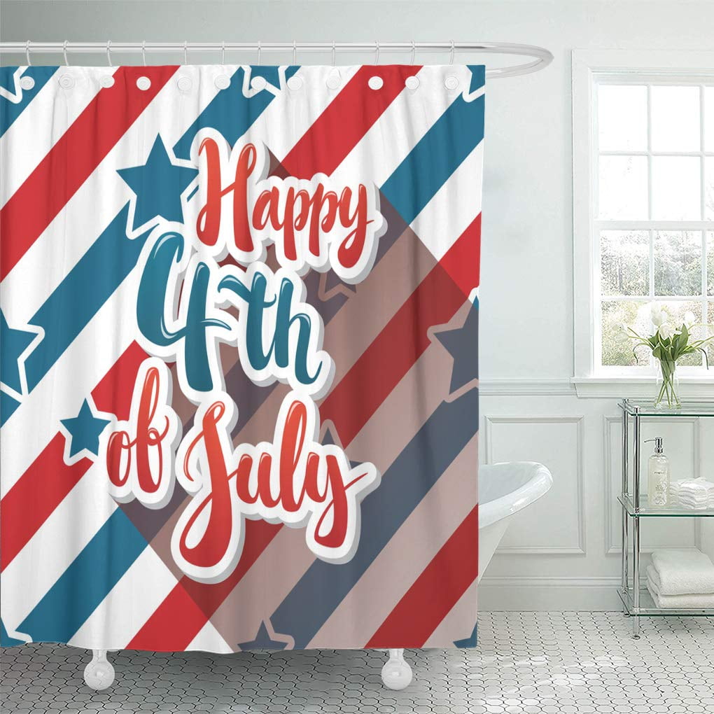 Ksadk Happy 4th Of July Modern Calligraphy On With Stripes And Stars Usa Independence Day Beautiful Letters Shower Curtain Bathroom Curtain 60x72 Inch Walmart Com Walmart Com Ksadk Happy 4th Of July Modern Calligraphy On With Stripes And Stars Usa Independence Day Beautiful Letters Shower Curtain Bathroom Curtain 60x72 Inch Walmart Com Walmart Com