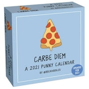 A 2021 Punny Day-to-Day Calendar by @rockdoodles : Carbe Diem (Other)