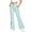 Mint Green, variant on JIAYUE Girl's Kids Pants Stylish Casual Solid Color Corduroy High Waist Wide Leg Button Front Zipper Straight Trousers With Pockets Relaxed Fit For Child Daily Wear,15-16 Years