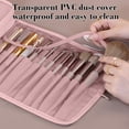 thumbnail image 5 of Makeup Brush Roll Bag, Portable Folding Storage Pouch, Multi Function Organizer, Travel Case for Cosmetic Brushes Tools, 5 of 6