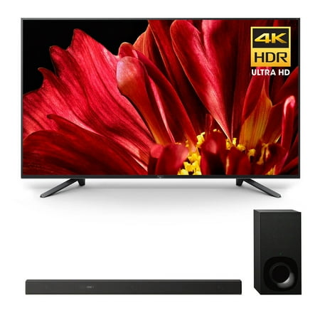 Sony XBR-75Z9F 75" MASTER Series BRAVIA 4K HDR UHD TV and HT-Z9F 3.1-Channel Dolby Atmos Soundbar with Subwoofer