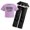 Purple, variant on Little Girls Summer Outfits Short Sleeve Printed T-shirt Cute Cargo Pants Two Piece Spring Outfits Clothes for Kids Teens