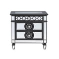 thumbnail image 4 of Sunburst Motif and 2 - Drawer Mirrored Nightstand | Fits Well in Bedroom Corners | Using Pine and Ply | Addresses Nightstand Space Utilization, 4 of 4