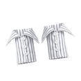 thumbnail image 1 of 2 piezas de muñequeras falsas, accesorios para disfraces, para hombre y mujer, ideales para camisas y otros usos. blanco, 1 of 8