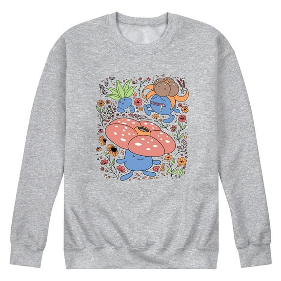 Pokémon - Vileplum Family - Men's Crew Fleece Sweatshirt