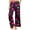 Multicolor8, variant on zbxnLI Plus Size Pajama Pants for Women Heart Printed Pjs Sleep Pants Comfort Waist Wide Leg Lounge Pants