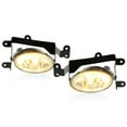 thumbnail image 2 of Pair Clear Lens Front Bumper Driving Fog Lights Lamps with Switch Replacement for Honda Civic Coupe 2006-2008, 2 of 9