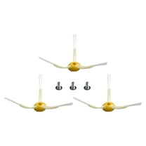 3-piece Set Side Brushes To All For for Roomba 500/600Series And Screws
