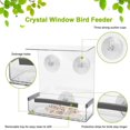 thumbnail image 5 of Jinsinto Clear window bird feeder with strong suction cup, 5 of 5