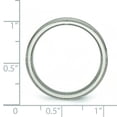 thumbnail image 3 of Titanium 6mm Satin Wedding Ring Band Jewelry Sz 6.5, 3 of 4