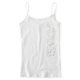 thumbnail image 1 of Aeropostale - Camiseta sin mangas para mujer, vertical, metálica, color blanco, extragrande Aeropostale Cami, 1 of 2