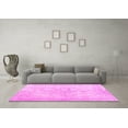 thumbnail image 3 of Ahgly Company Indoor Square Persian Pink Traditional Area Rugs, 7' Square, 3 of 4