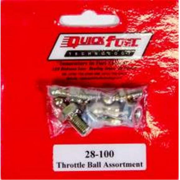 Quick Fuel Technology QFT28-100 Assortiment de Billes d'Accélérateur