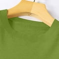 thumbnail image 5 of TEAJOPSUU Women's Sweater Soft Knit Base Layer Shirt Tops Crewneck Long Sleeve Sweater Fall Dressy Casual Pullover Tops D-Green, 5 of 6
