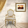 thumbnail image 3 of Unknown 14x12 Gold Ornate Wood Framed with Double Matting Museum Art Print Titled - Red Rocks, 3 of 4
