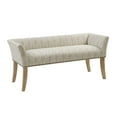 thumbnail image 2 of Gracie Mills Greta Solid Wood Accent Bench with Upholstered Seat and Back - GRACE-9582, 2 of 5