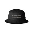 thumbnail image 1 of Adult Make Racism Wrong Again Embroidered Bucket Cap Dad Hat, 1 of 1