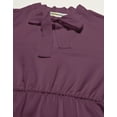 thumbnail image 4 of Moomaya Solid Bow-Knot Dress For Women, Ruffle Sleeve Tiered Flared Dress, 4 of 9