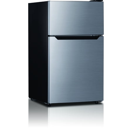 Hisense 3 2 Cu Ft Two Door Mini Fridge W Freezer Rt32d6ase