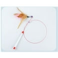 thumbnail image 5 of Feather Cat Teaser Wand with Steel Wire, Replaceab, 5 of 6
