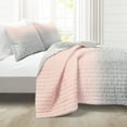 thumbnail image 6 of Lush Decor Ombre 3 Piece Quilt Sets, Full/Queen, 6 of 11