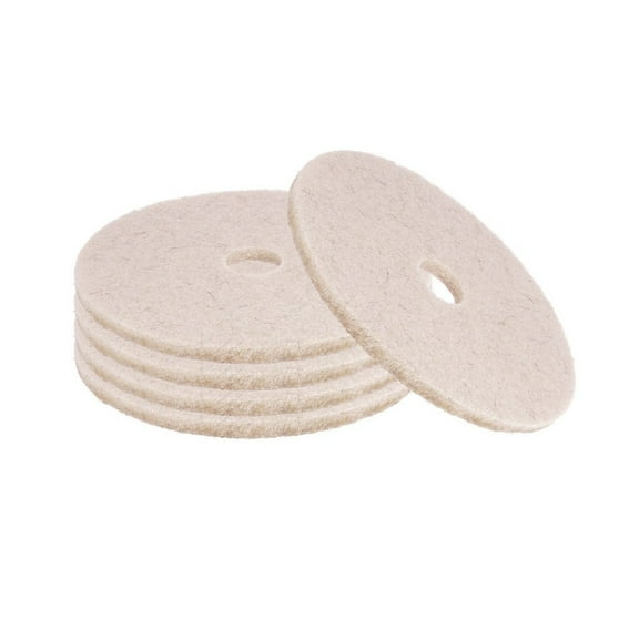 Premiere Pads 17" Ultra High-Speed Hair Extra Floor Pad Natural (PAD4017NHE)