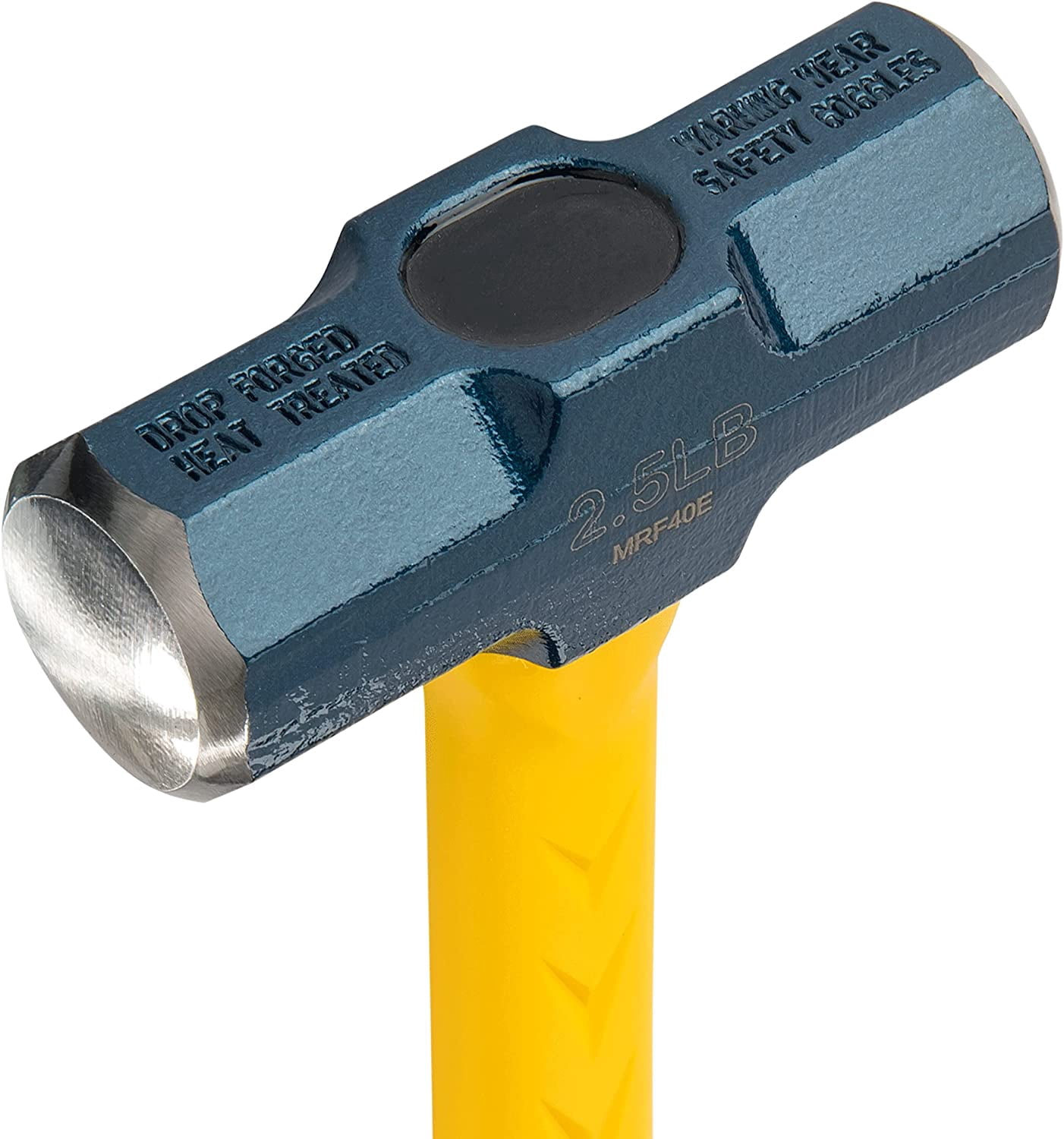 RGHJAR-ESTWING Sure Strike Engineer's Hammer - 40 oz Sledge with Fiberglass Handle & No-Slip Cushion Grip - MRF40E