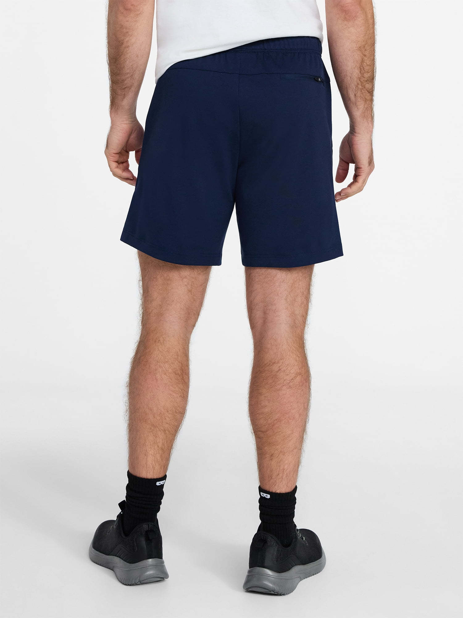 Athletic Works Men's and Big Men's Ponte Knit Shorts, Sizes XS-3XL