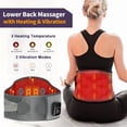 thumbnail image 2 of RAF Cordless Heating Massage Belt – 3 Heat & Vibration Modes, USB Rechargeable for Lower Back, 2 of 5