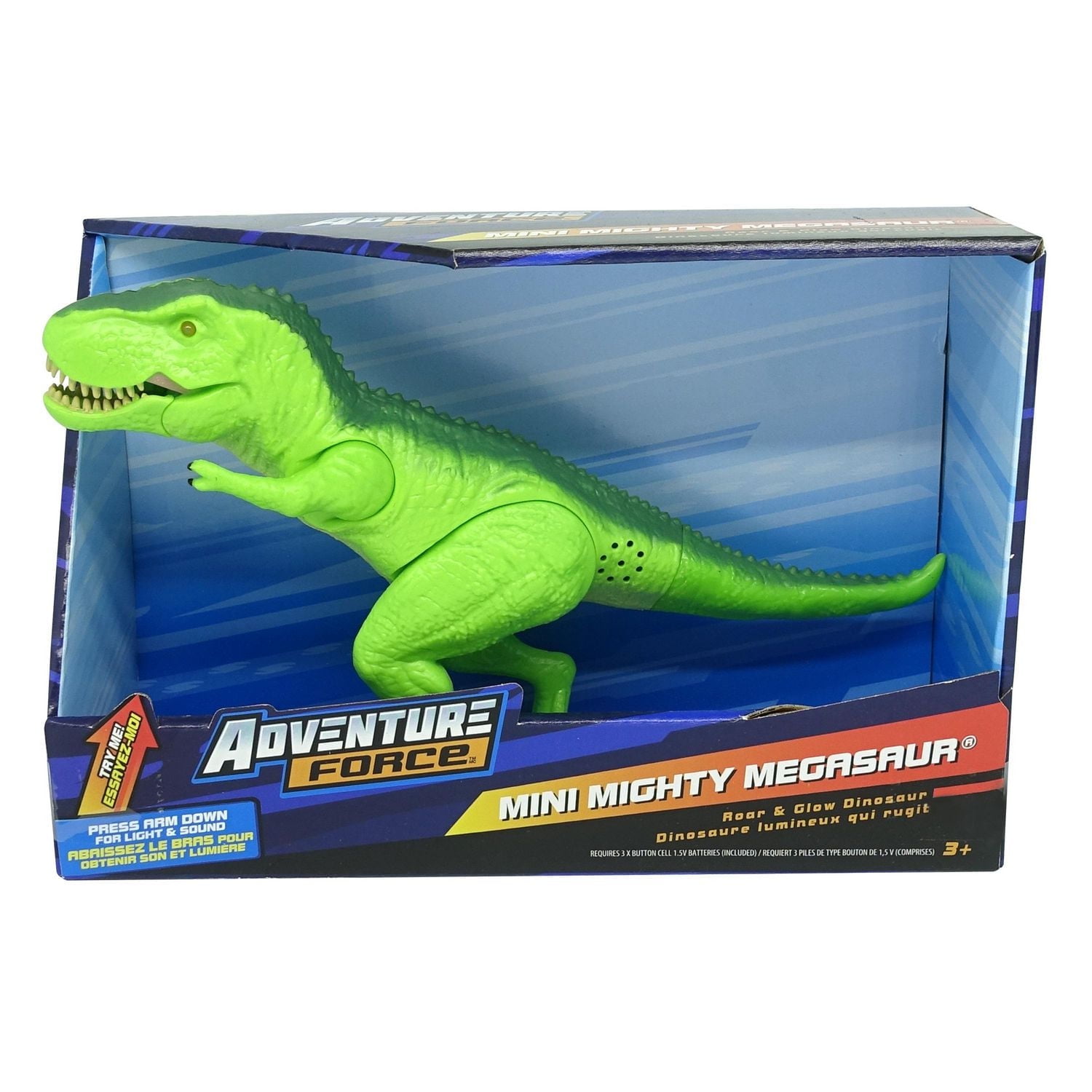 Adventure Force - Mini Puissant Mégasaure T-Rex, Vert