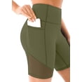 thumbnail image 2 of Pantalones cortos deportivos leggins de mujer pantalones cortos de ciclismo, opacos y con bolsillos y leggings de cintura alta para entrenamiento deportivo de verano gimnasio yoga fitness yoga Xemadio LRWJ642-18, 2 of 6