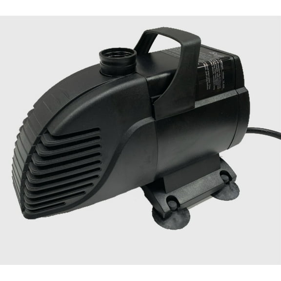 Blue Diamond Pumps HX9990 Submersible Water Pump, Quiet Fountain Pump also Works in your Aquarium, Pond, or Hydroponic System, Comes with 3 Sized Nozzles/6 Ft Plug, 1982 GPH/20 Ft High Lift/70 Watts