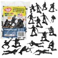 thumbnail image 1 of TimMee Plastic Army Men - Figuras de soldados de juguete negras de 48 piezas - Fabricado en EE. UU., 1 of 5