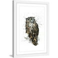 thumbnail image 2 of Marmont Hill "Hibou 2" By Marie-Eve Pharand Framed Painting Art Print, 12.0" x 1.5", 2 of 6