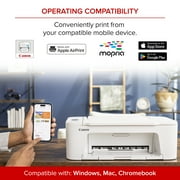 Canon PIXMA TS3720 Wireless All-in-One Printer for Basic Home Printing, White