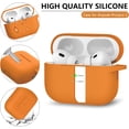 thumbnail image 5 of Earbud Case for Apple AirPods Pro 2nd/1st Generation with Cleaner Kit & Keychain, 5 of 13