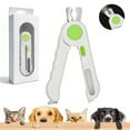 thumbnail image 1 of Oazouf Cat Nail Clipper with LED Light and File, Safety Pet Claw Trimmer for Dogs Cats Rabbits Birds Small Animals, Green, 1 of 9